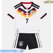 Camisa de time de futebol Alemanha Kai Havertz #7 Replicas 1º Equipamento Infantil Mundo 2026 Manga Curta (+ Calças curtas)